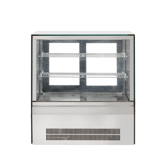 Ex-Showroom: Bonvue counter top square glass cold food display - GN-660RT-SA6-Jan FED