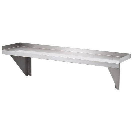 Stainless Steel Solid Wallshelf WS1