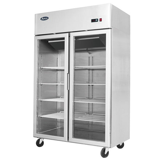 Product image of Atosa MCF8605 Top Mounted 2 Door Fridge Showcase 1314 mm