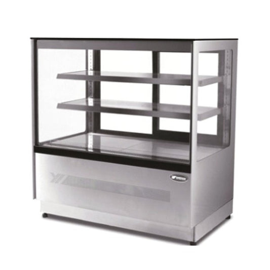 Product image of Atosa DF097F Upright Square Cake Display Fridge 900mm Wide