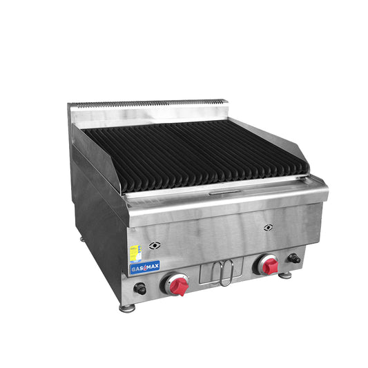 JUS-TRH60 Benchtop 2 Burner Chargrill