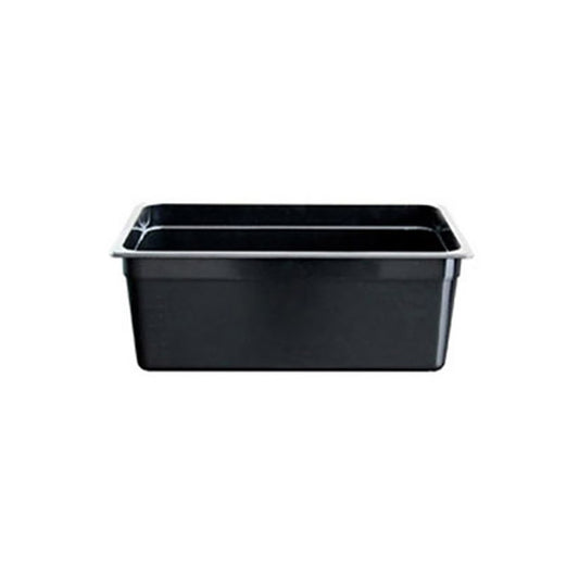 JW-P122B - Black Poly 1/2 x 65 mm Gastronorm Pan