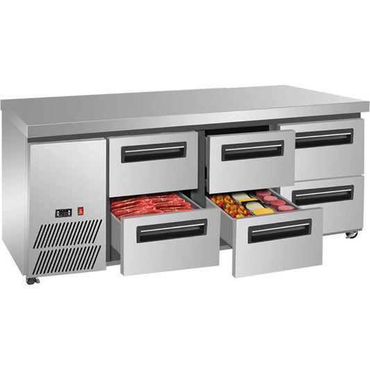 LBC180 LBC180 Six drawer Lowboy Fridge