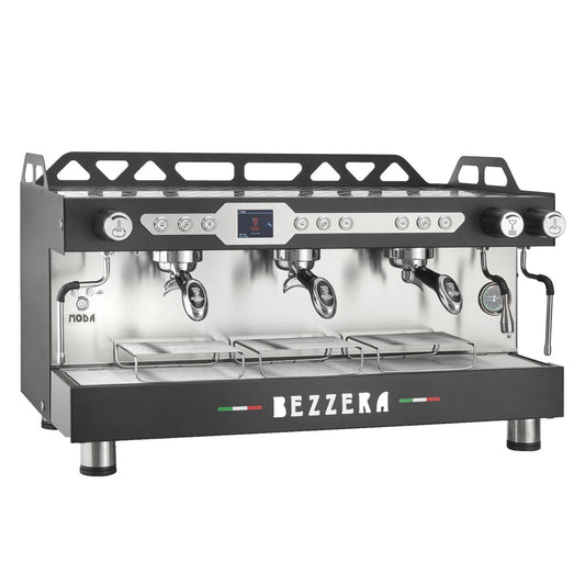Bezzera 3 Group Moda DE PID Espresso Machine - BZMODAPID3B