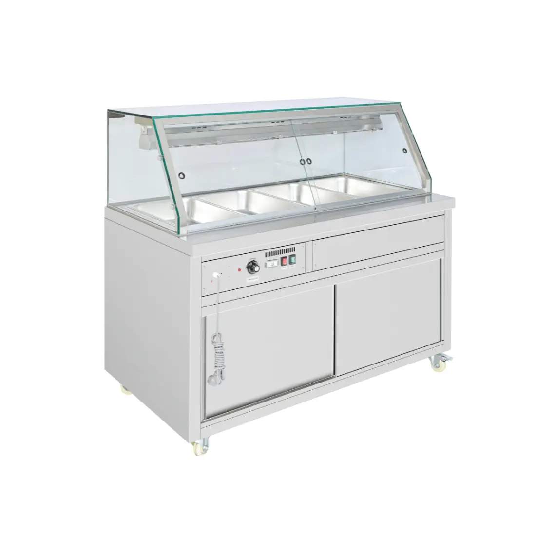 Thermaster Wet and Dry Bain Marie Display 6x1/1 GN Pans PG210FE-XG FED