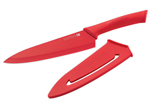 Cook's Knife 18cm Red