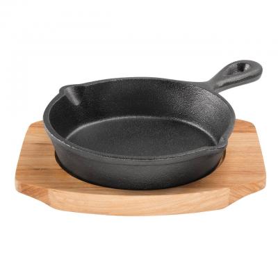 Skillet 13.5cm with Maple Tray