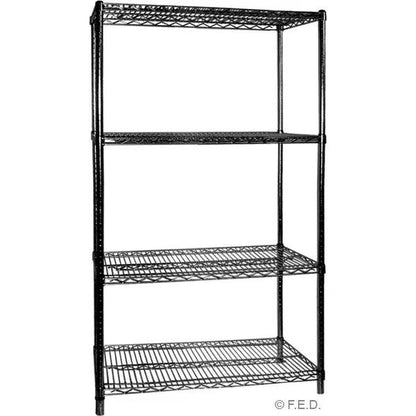 B18/24 Four Tier Shelving - 457 mm deep x 1880 high x 610 Width FED