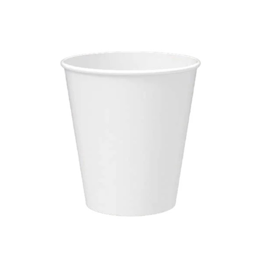 PakMax White 4oz Single Layer Hot Paper Cup - SLHPC-63-4W