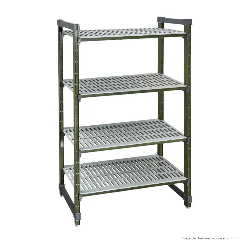 Modular System Poly Coolroom Shelving Starter Kit – PCU24/72 FED