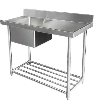 Product image of Mixrite WSS16120R Stainless Steel Dishwasher Single Inlet Sink