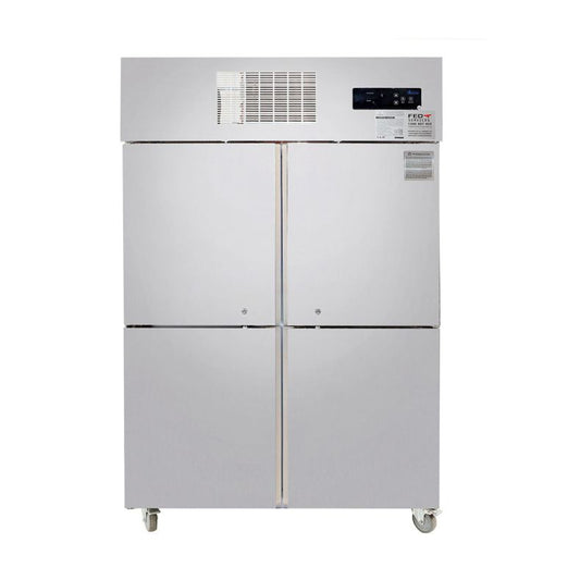 SUF1000 TROPICAL 4 x Half door SS Freezer