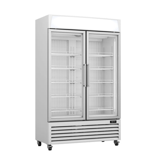 Upright Double Glass Door Freezer LG-800PF