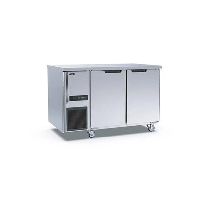 Thermaster Stainless Steel Double Door Workbench Freezer - TS1200BT FED