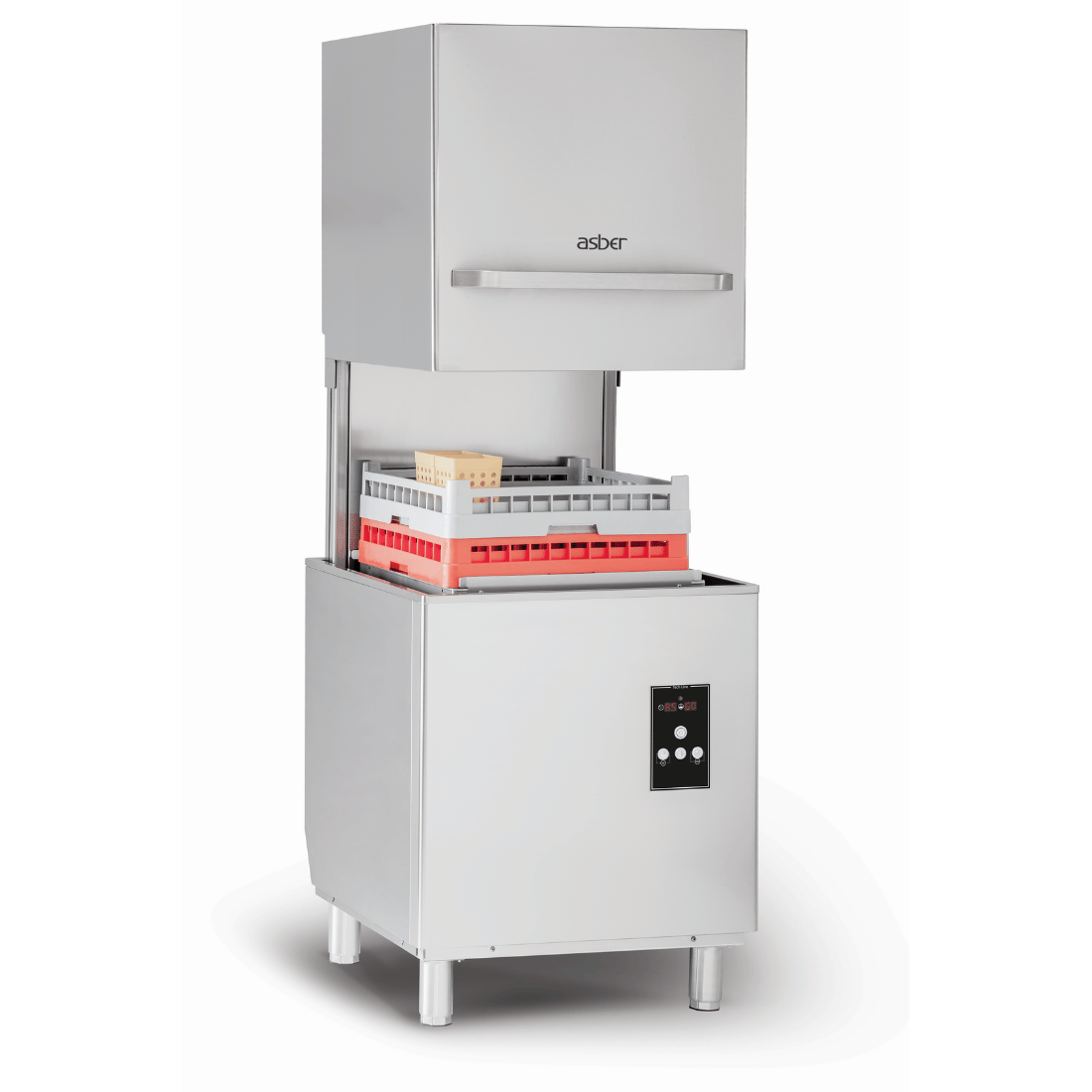 Asber Asber Tech Line Pass-through Hood Type Dishwasher - GE-H500DD