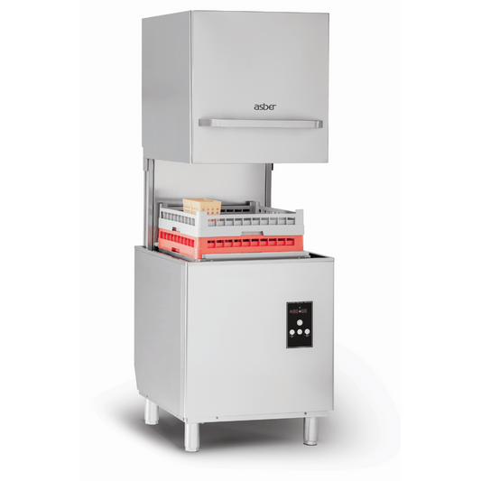 Asber Asber Tech Line Pass-through Hood Type Dishwasher - GE-H500DD