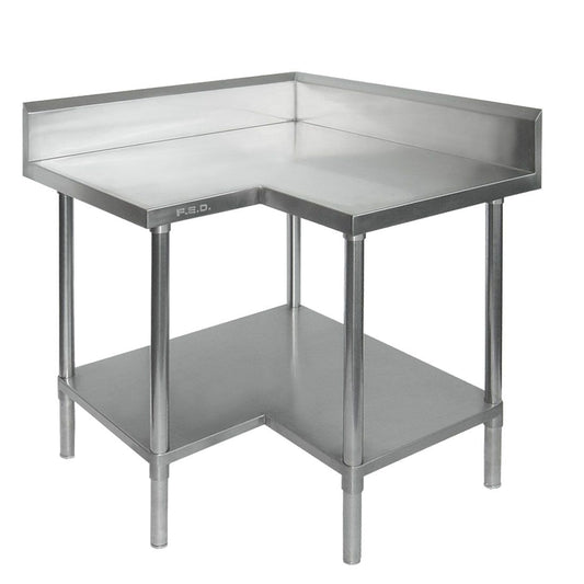 2NDs: Modular System Corner Workbench, 150mm Splashback & Undershelf WBCB6-0900/A-VIC513