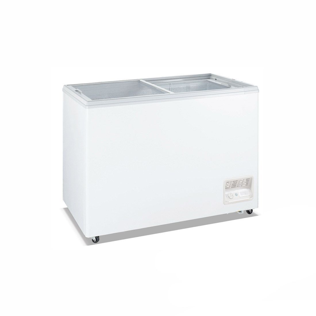 2NDs: Thermaster Heavy Duty Chest Freezer with Glass Sliding Lids - WD-400F-QLD329 FED