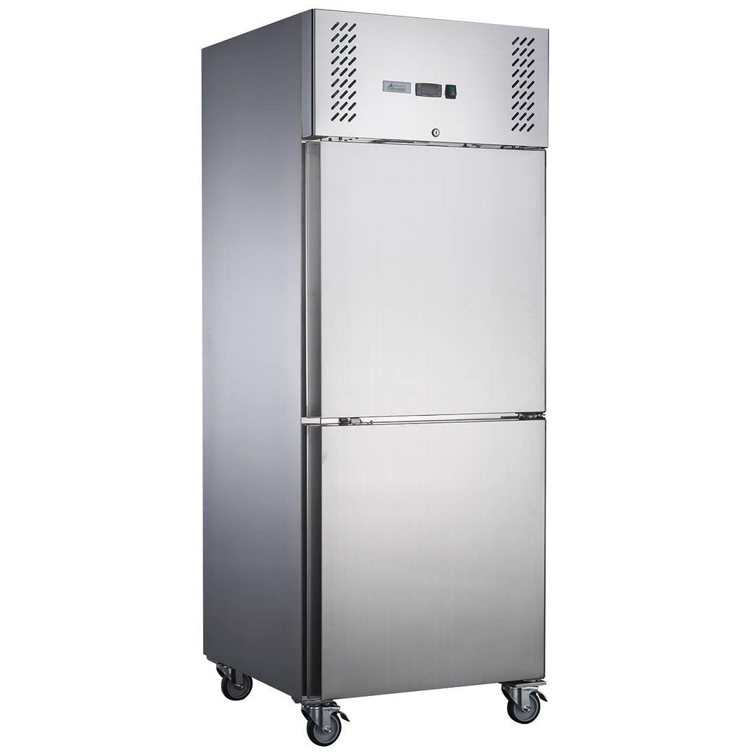 2NDs: FED-X S/S Two Door Upright Fridge - XURC600S1V-QLD338 FED