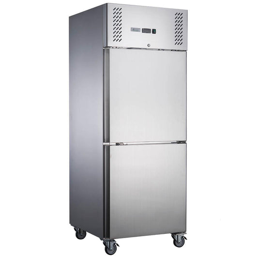 S/S Two Door Upright Fridge - XURC650S1V